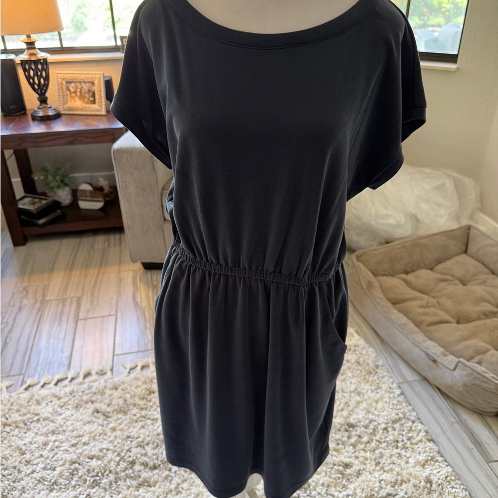 Navy Blue Casual Dress